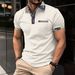 Business Mens Golf Polo Short Sleeve Polo Shirt Outdoor Casual Daily Summer 3D Print Micro-elastic Polyester Fake Pocket T Shirt_viptrois.com
