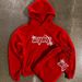 Men's Clothing Fashionable Brand Letter Embroidery Loose Sweatshirt Hip Hop Streetwear Men And Women Pullover Set Casual Tops_viptrois.com