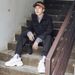 Man's clothing Summer long sleeve spring and autumn shirt overalls jumpsuit men's trend pants bf loose casual pants_viptrois.com