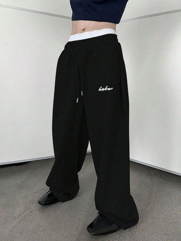 New European And American Pants For Men In All Seasons, Loose Fitting Straight Leg Sports And Casual Pants, Hot Selling Suit Long_viptrois.com