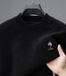 High End Chenille For Men's Casual And Thickened Integrated Plush Warm Knit Base Sweater Winter Trend_viptrois.com