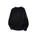 Men's Oversized Knit Sweater - Loose Fit Casual Pullover With Jacquard Pattern (Crewneck, Long Sleeve) In Beige, Gray, Black, Red, Green (M-4xl)_viptrois.com