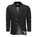 CT 2025 Spring New Solid Color Men's Business Suit For Young And Middle-aged, Loose Fit Versatile Casual Jacket Coat_viptrois.com