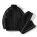 Men's Clothing Men's Lightweight Waterproof Jacket & Pants Set - Trendy Casual Sportswear For Spring & Autumn (Black, White, Pink, Purple)_viptrois.com