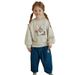 Spot Autumn New Products Ps Children's Korean Version Shirts For Small And Medium Children Cartoon Cute Bunny Print Pullover Sweatshirt_viptrois.com