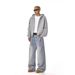 2026 New American Retro Washed Cleanfit Jeans Men's And Women's Trendy High Street Straight Versatile Loose Casual Wide-leg Pants_viptrois.com