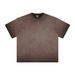 Men's Clothing Trend Men's Clothing | Retro Distressed Printed Short Sleeved T Shirt Trendy Brand Loose Cotton Heavyweight Short Sleeved_viptrois.com