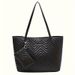Women's Bags Women's Wave Pattern Diamond Embroidery Shopping Bag Wholesale New Two Piece Shoulder Large Tote Bag_viptrois.com