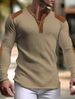 20233D Breathable Men's Casual Sweater Autumn V-neck Top Popular Buckle Spot European Retro_viptrois.com