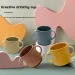 Straw Cup Baby Silicone Water Cup School Drinking Cup Drop Resistant High Temperature Children's Cup Fall Prevention Wat_viptrois.com