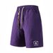 Men's Clothing Letter Printing Quick Drying 5 Point Shorts Street Fashion Y2K Jacquard Shorts_viptrois.com