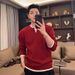 V-neck Sweater For Men In Winter, Knitted Sweater Top, Outerwear, Inner Layer_viptrois.com