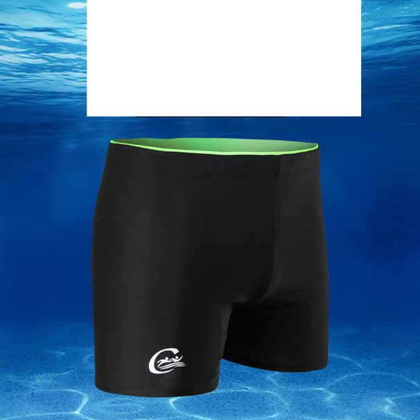 Man's clothing Men's swimming trunks Quick dry plus fat adult boxer trunks Men's soaking swimsuit swimming trunks_viptrois.com