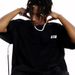 【DORAE】2026 Men's T-shirt Made Of Cotton (100% Cotton) Black ("STA" Life Item Icon Grid Print) – Streetwear For Urban Commute_viptrois.com