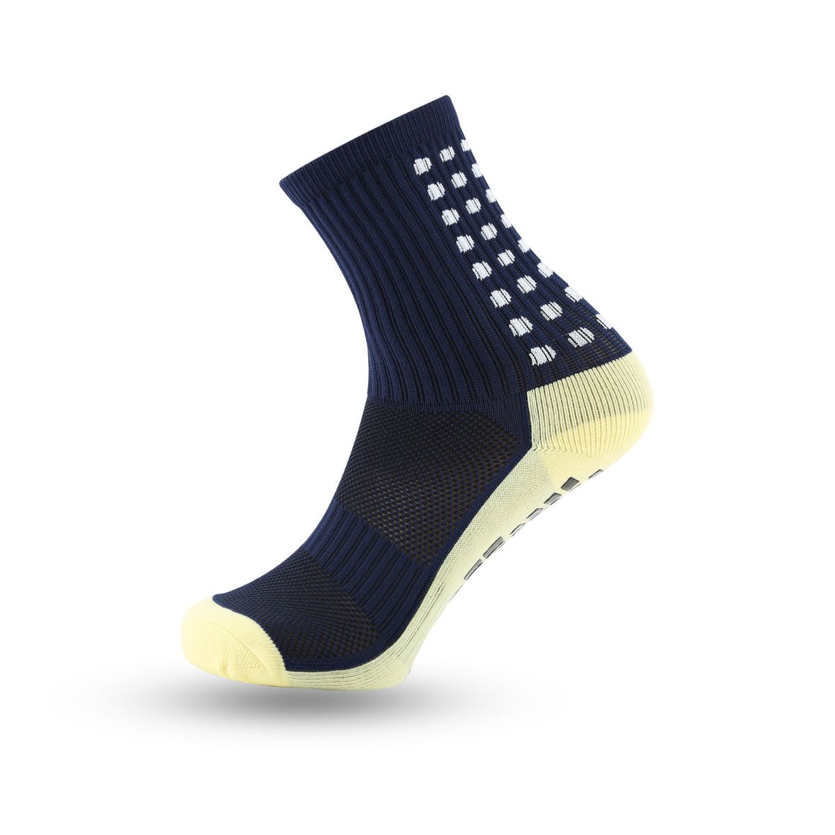 Men's and women's anti slip mid tube socks square friction film thick towel bottom football basketball socks running sports_viptrois.com