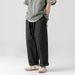 Men's Clothing Men's Clothing Pure Cotton Loose Straight Casual Pants Men's Spring Style Outdoor Pleated Design Workwear Trousers Q_viptrois.com
