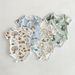 2025 Summer Baby Clothes Ins Style Baby Fart Clothes A Type Pure Cotton Thin Newborn Fart Clothes Crawling Clothes_viptrois.com