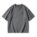 Men's Clothing Teen T-Shirt For Men 100% Cotton Loose Fit Casual Pullover Summer Trendy Style Top For Formal & Casual_viptrois.com