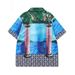 Holiday Style Cuban Collar Shirt Suit For Men, Niche Fashion Brand, High End Shirt And Shorts Outfit_viptrois.com
