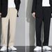 NASA-Inspired Lightweight Dress Pants For Men Style Straight Fit Summer Trousers (Black/Charcoal/Khaki, M-4XL)_viptrois.com