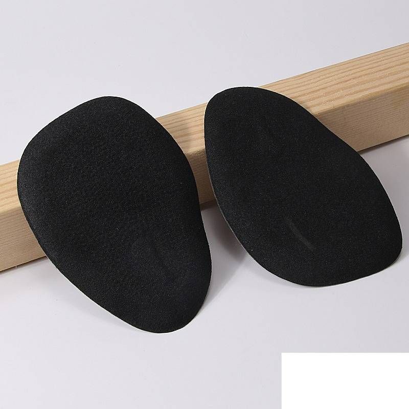 Ultra-Soft Silicone Forefoot Cushion Pads – Non-Slip Half Insoles For High Heels & Dress Shoes (Black, Nude, Black/White Dots, Clear)_viptrois.com