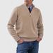 Autumn And Winter Men's Clothing In Europe And America, Large-sized Knitted Sweaters, Zipper Woolen Sweaters, Warm Base Layer Sweaters_viptrois.com