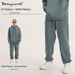 Autumn/Winter High Street Solid Color Sweatpants Loose Casual Trendy Fleece Lined Thickened Sports Jogger Pants_viptrois.com
