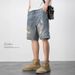 Manufacturer Wholesale American Retro Ripped Denim For Men, Loose Fit, Japanese Style, Trendy, Versatile, Cool And_viptrois.com
