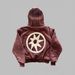 Embroidered Patch Letters Hooded Loose Sweatshirt Sweatpants American Retro Street Trend Men And Women Suit_viptrois.com