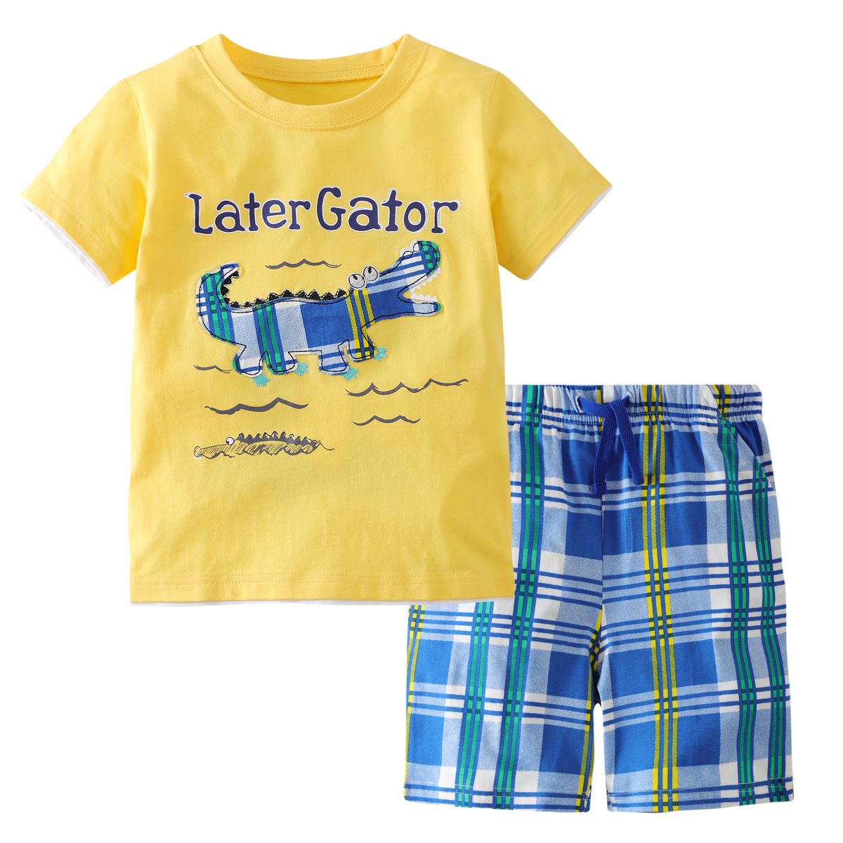 Mother & Kids Boys T Shirt Short Sleeved Suit 25 New Summer Suit Children's Summer Clothes Children's Two Piece Suit Children's T Shirt Suit_viptrois.com