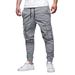 Men's Multi Pocket Drawstring Casual Japanese Overalls Men's Autumn And Summer New Overalls Spot Wholesale_viptrois.com