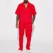 Men's Clothing New Hot Selling Casual Men's Suits Loose Lapel Short Sleeved Trousers Trendy Men's Suits_viptrois.com
