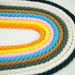 Shoelaces Twisted Rope Shoelaces For Men And Women Beige Black And White Three Strand Rope Shoelaces_viptrois.com