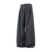 Men's Clothing Smooth Drape Pleated Trousers For Men Autumn Style Loose Straight Trousers Japanese Retro Trendy Casual Pants_viptrois.com