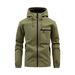 Men's Clothing Men's Utility Hooded Jacket - Water-Resistant Cargo Coat With Multiple Pockets (5 Colors, XS-2XL)_viptrois.com