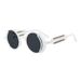 Unisex Cyberpunk Trend Retro Round Sunglasses_viptrois.com