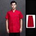 Men's Clothing chef work clothes long sleeved restaurant hotel chef clothes breathable_viptrois.com