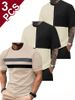 Men's Clothing 3 T-shirts Of Different Designs, Casual And Versatile_viptrois.com