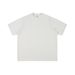300G Xinjiang Pure Cotton Double Yarn American, Men's Summer Style Trendy Brand Round Neck Short Sleeved Women's_viptrois.com