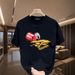 Short Sleeves 2025 New 100% Cotton T-shirt Summer Casual Light Luxury Premium Men's Fashion Trend_viptrois.com