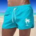 Men's Clothing Summer Beach Shorts Men's Sports Pants Fashionable Quick Drying Travel Polyester Multi Color Printing Can Be Printed With LOGO_viptrois.com
