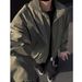 Men's Clothing Flight Jacket Short Baseball Jacket Loose Stand Collar Top_viptrois.com