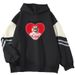Spring And Autumn Color Block High-End New Got You Blocked Cool Internet Celebrity Long Sleeve Sweatshirt_viptrois.com