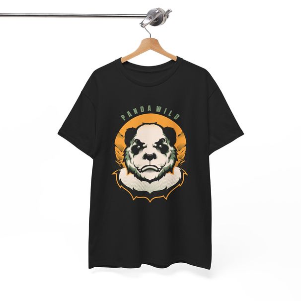 Panda Wild Japanese T-Shirt Mens Womens Tees Top | Japanese Demon Samurai Tee | Bushido Warrior Shirt_viptrois.com