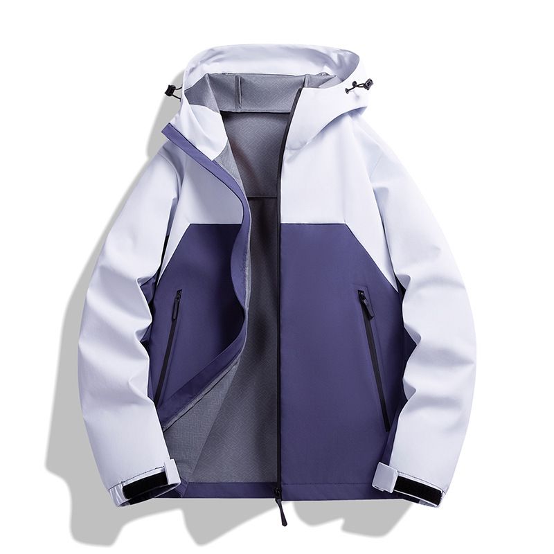 Men's Clothing Lightweight Waterproof Hiking Jacket For Men & Women - Windproof Outdoor Shell With Breathable Fabric For All Seasons (Multiple Colors)_viptrois.com