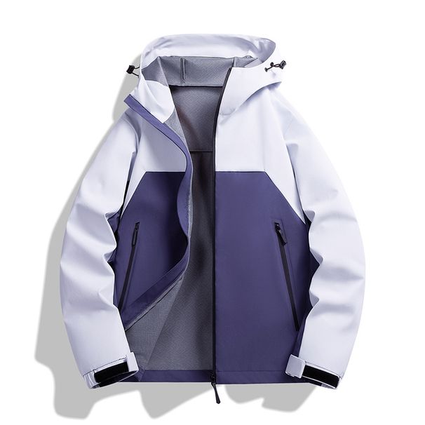 Men's Clothing Lightweight Waterproof Hiking Jacket For Men & Women - Windproof Outdoor Shell With Breathable Fabric For All Seasons (Multiple Colors)_viptrois.com