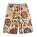 Men's Clothing Summer New Cotton And Linen Printed Five Point Men's Beach Pants Leisure Sports Loose Large Size Shorts Men Thin Style Trend_viptrois.com
