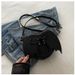 Trendy Halloween Bloody Cleaver Crossbody Bag - Unique PU Leather Handbag With Zipper Closure For Women & Men, Spooky Streetwear Accessory_viptrois.com