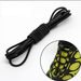 Shoe Accessories elastic buckle elastic adult children black and white color shoe rope_viptrois.com