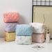 Women's Bags New Plaid Bow Large Hand Held Cosmetic Bag Coin Bag Portable Small Fresh Students_viptrois.com